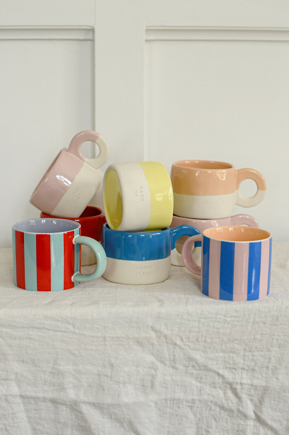 Wake up krus, gul - 300ml